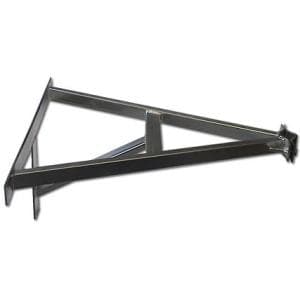 Držák stožáru o průměru 40-67mm, 65cm od zdi