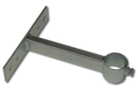 Držák stožáru o průměru 48mm, 20cm od zdi s delším pásem