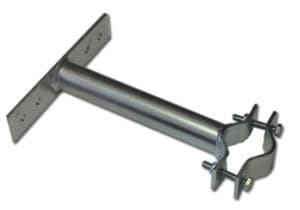 Držák stožáru s vlnkou vodorovně