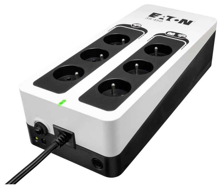 Eaton 3S 450 FR, UPS 450VA / 270W, 6 zásuvek (3 zálohované)