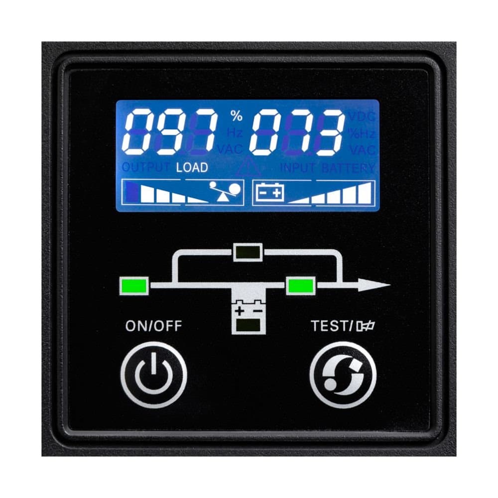 Eaton 9E2000I, UPS 2000VA / 1600W, LCD, tower