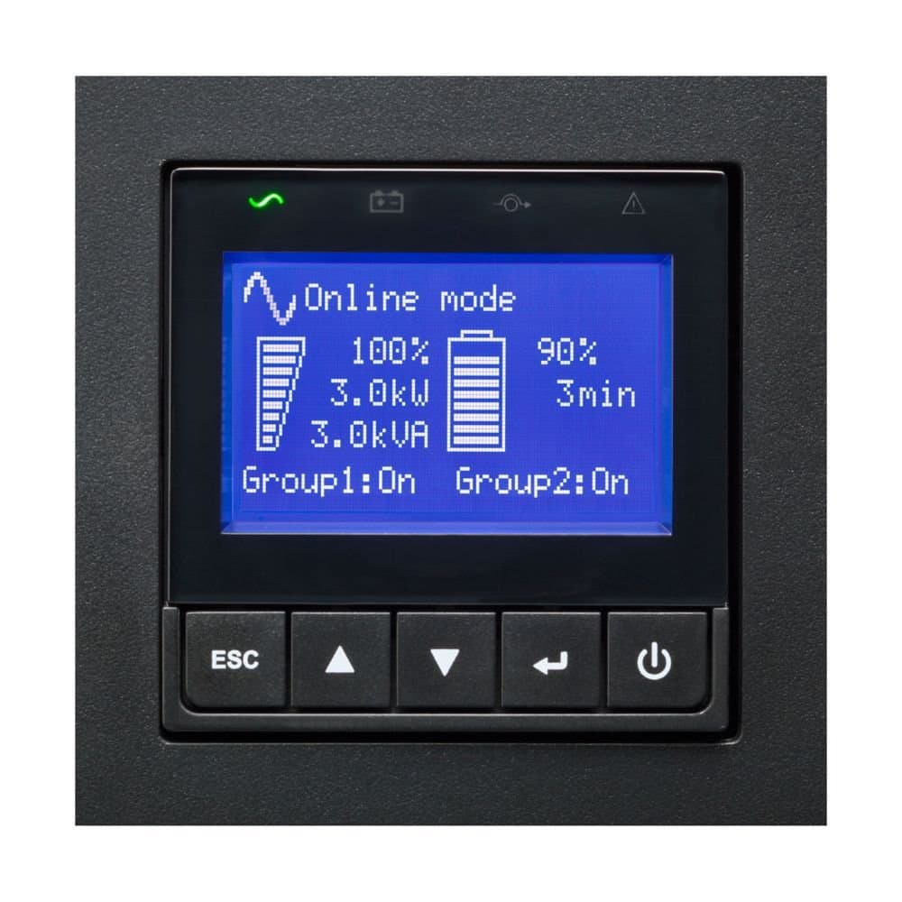 Eaton 9PX 3000i RT3U, UPS 3000VA / 3000W, LCD, rack/tower