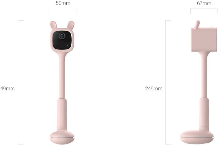 Ezviz CS-BM1 Dětská chůvička, modrá