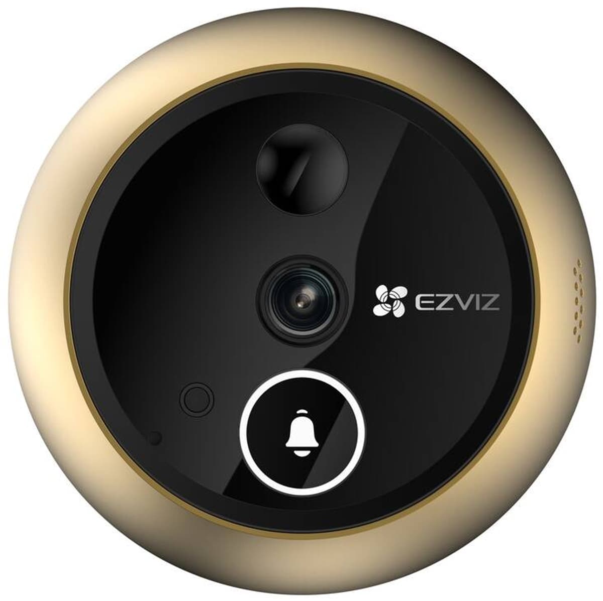 Ezviz EP4, Bezdrátový kukátkový videozvonek, zlatý