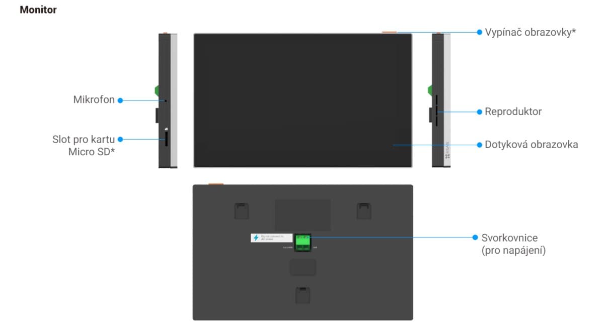 Ezviz EP7 Domácí kompletní video interkom