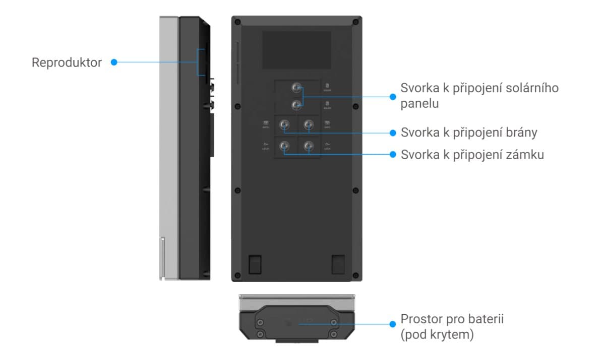 Ezviz EP7 Domácí kompletní video interkom