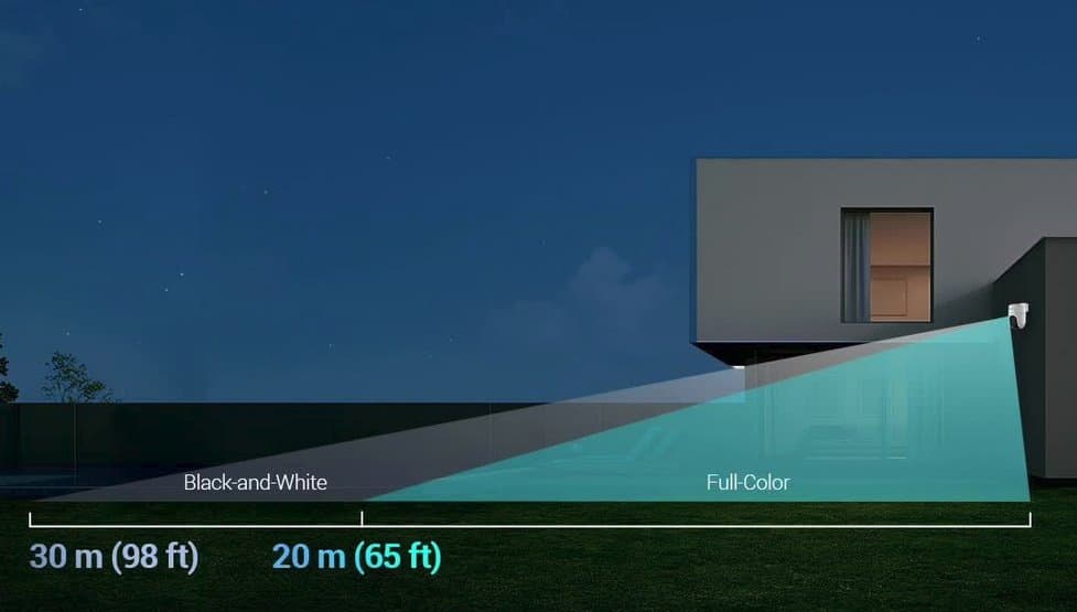 Ezviz H8C - Venkovní otočná IP kamera s WiFi, 2MP, 4mm