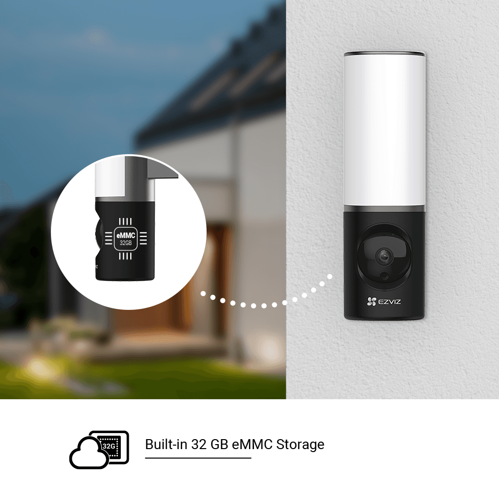 Ezviz LC3 4MP Wifi IP kamera + LED světlo, Human Detection