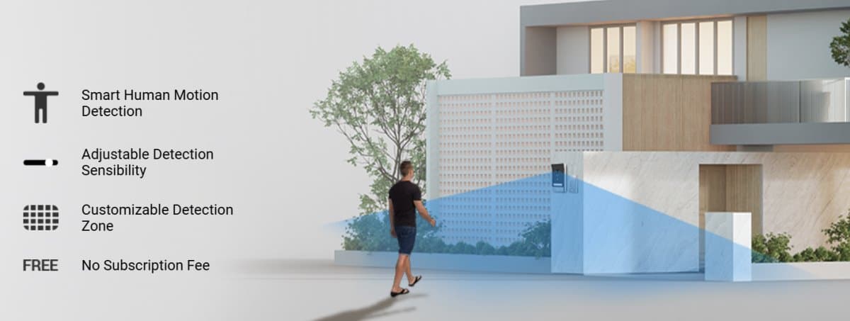 Ezviz TP7 Domácí kompletní video interkom s klávesnicí