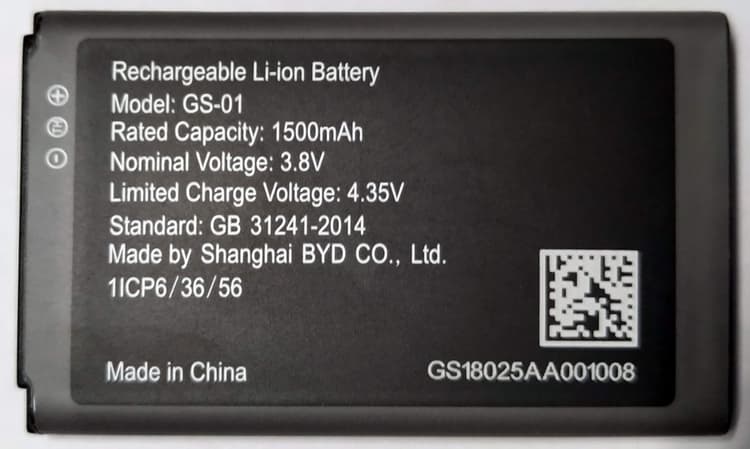 Grandstream baterie 3,8V 1500mAh pro WP810, WP820, DP730