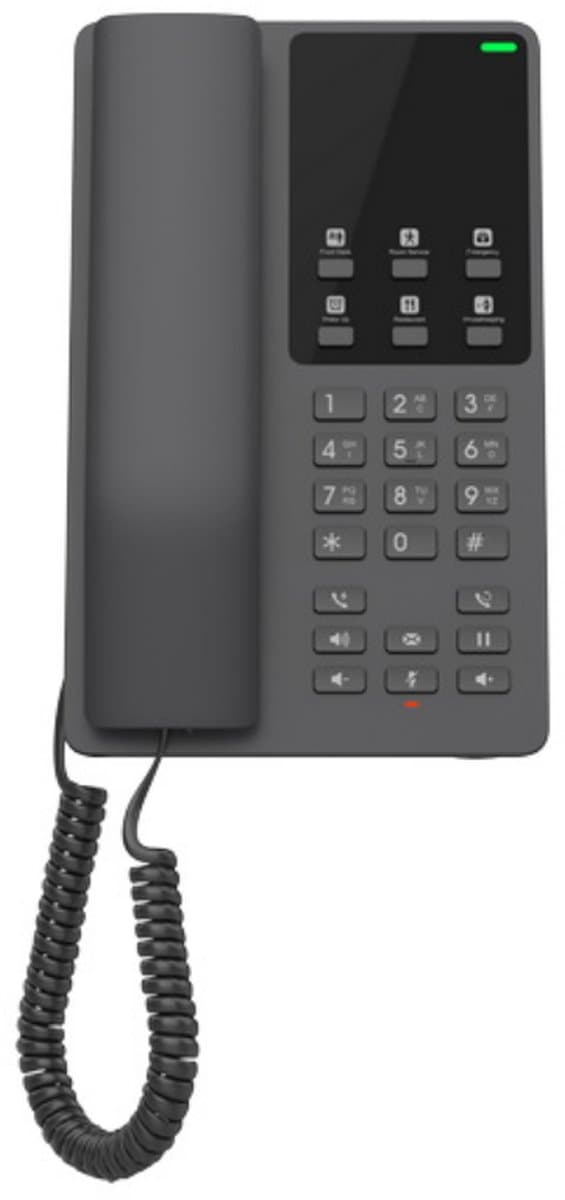 Grandstream GHP621 SIP hotelový telefon černý