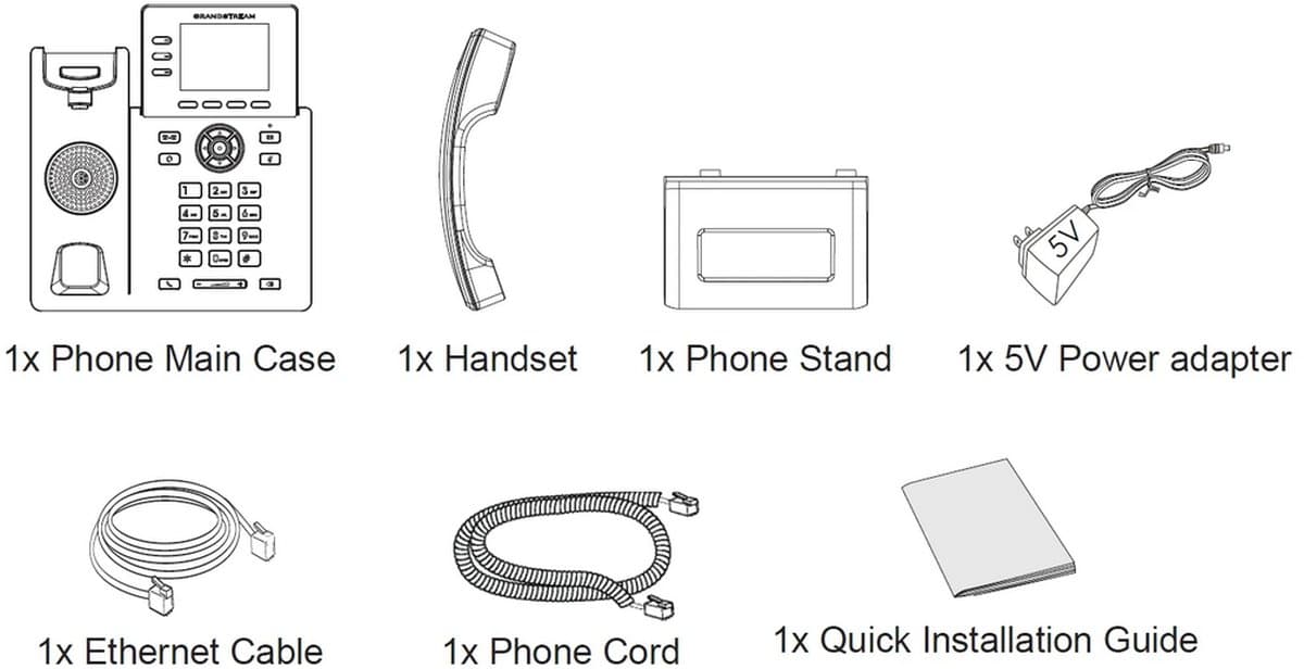 Grandstream GRP2611G SIP telefon
