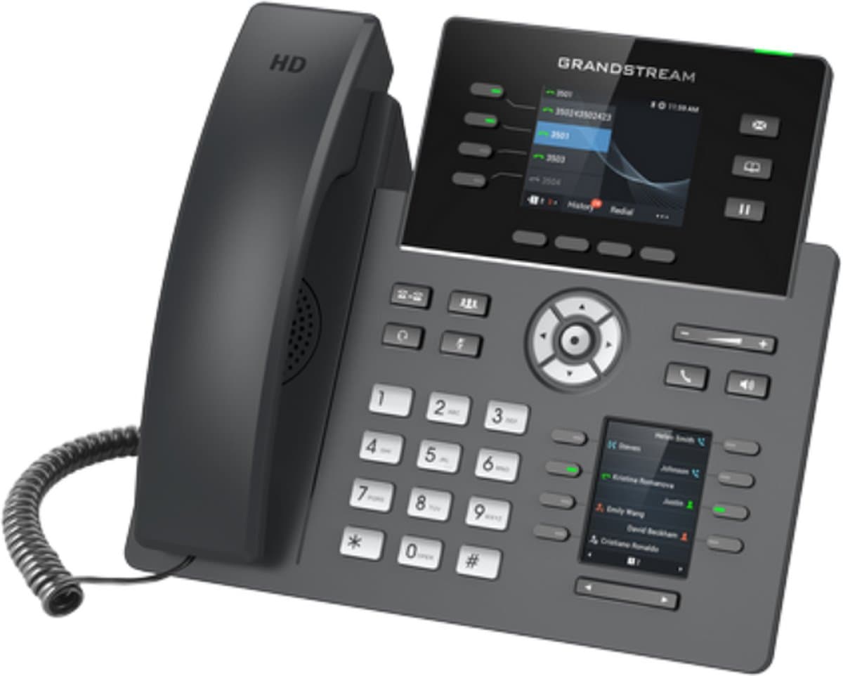 Grandstream GRP2614 telefon - 2.8" displej a 4x SIP účet
