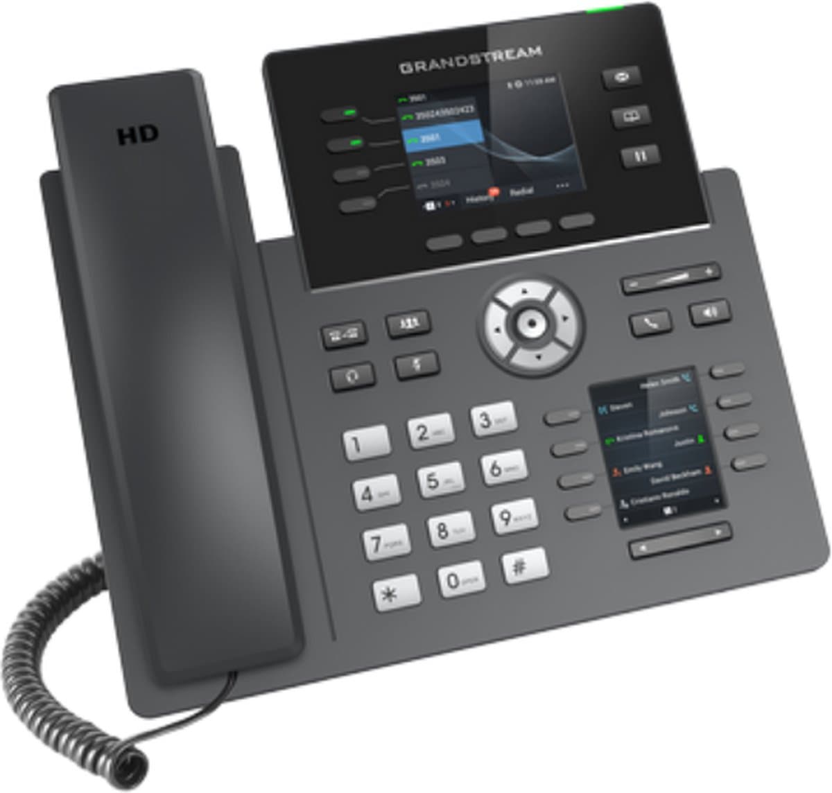 Grandstream GRP2614 telefon - 2.8" displej a 4x SIP účet