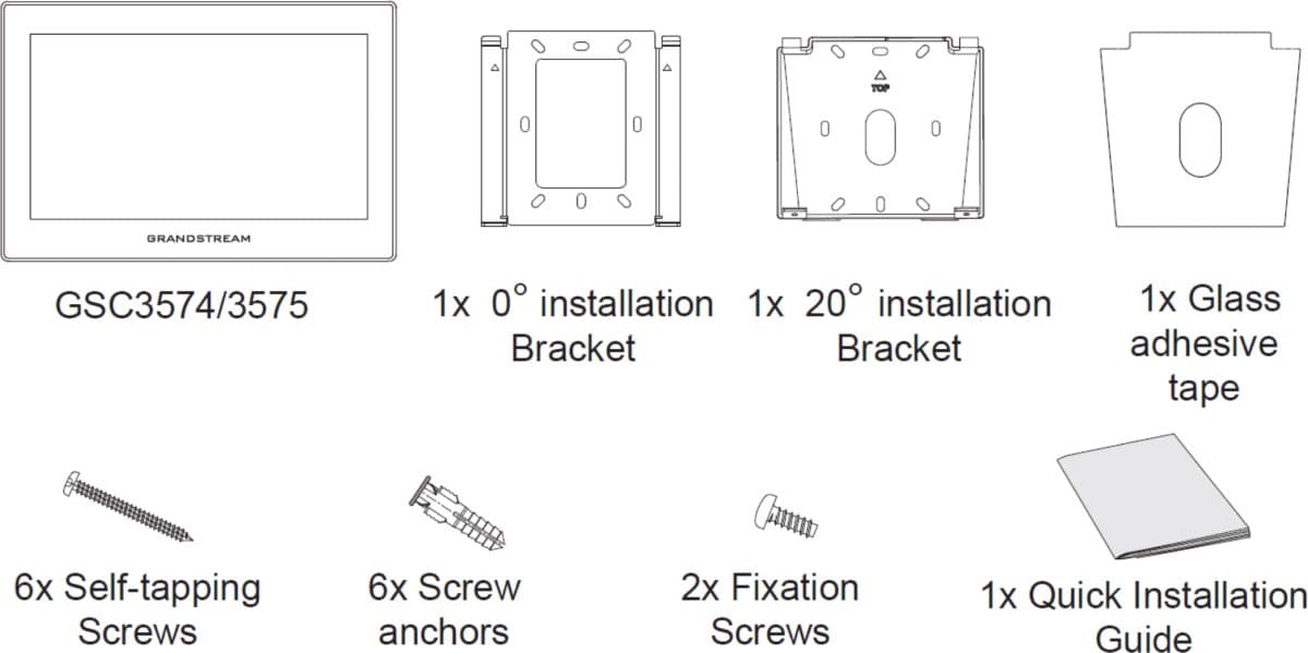 Grandstream GSC3574 - SIP interkom a řídicí stanice