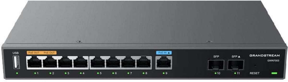Grandstream GWN7003 VPN router - 2x SFP