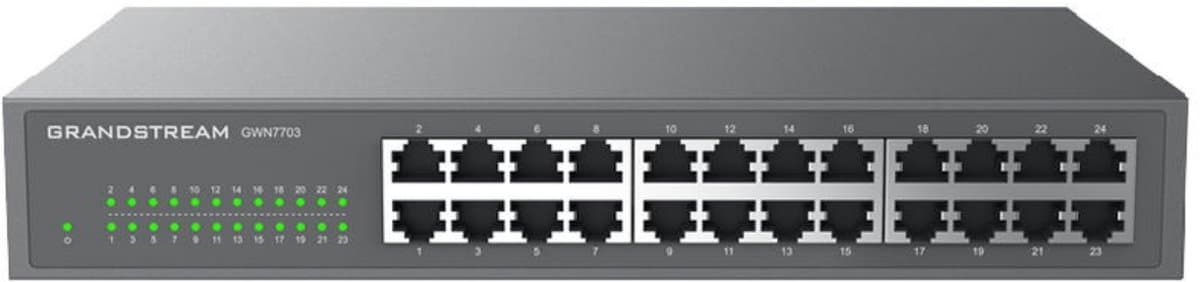Grandstream GWN7703 Unmanaged Network Switch 24 portů