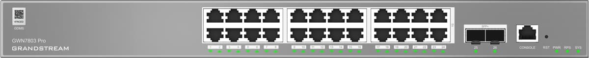 Grandstream GWN7803 Pro, Gigabitový switch