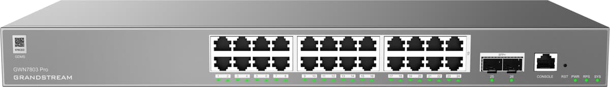 Grandstream GWN7803 Pro, Gigabitový switch