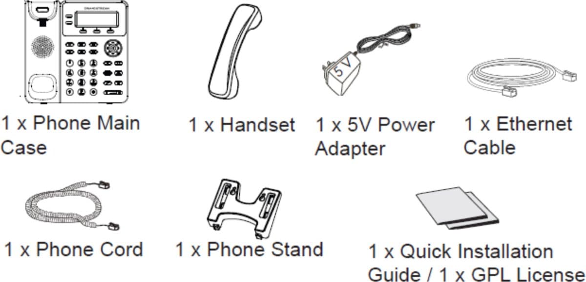 Grandstream GXP1610 HD IP telefon