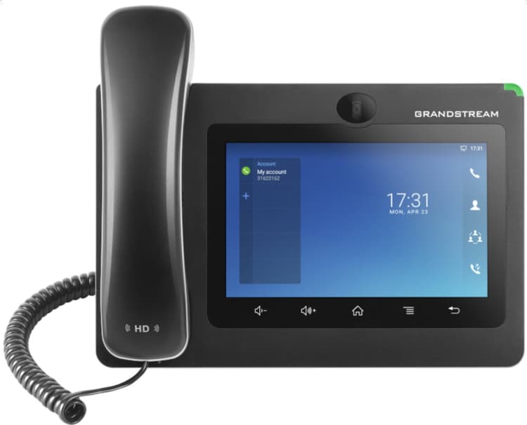 Grandstream GXV3370, Android, 6x SIP účet, WiFi, BT a USB