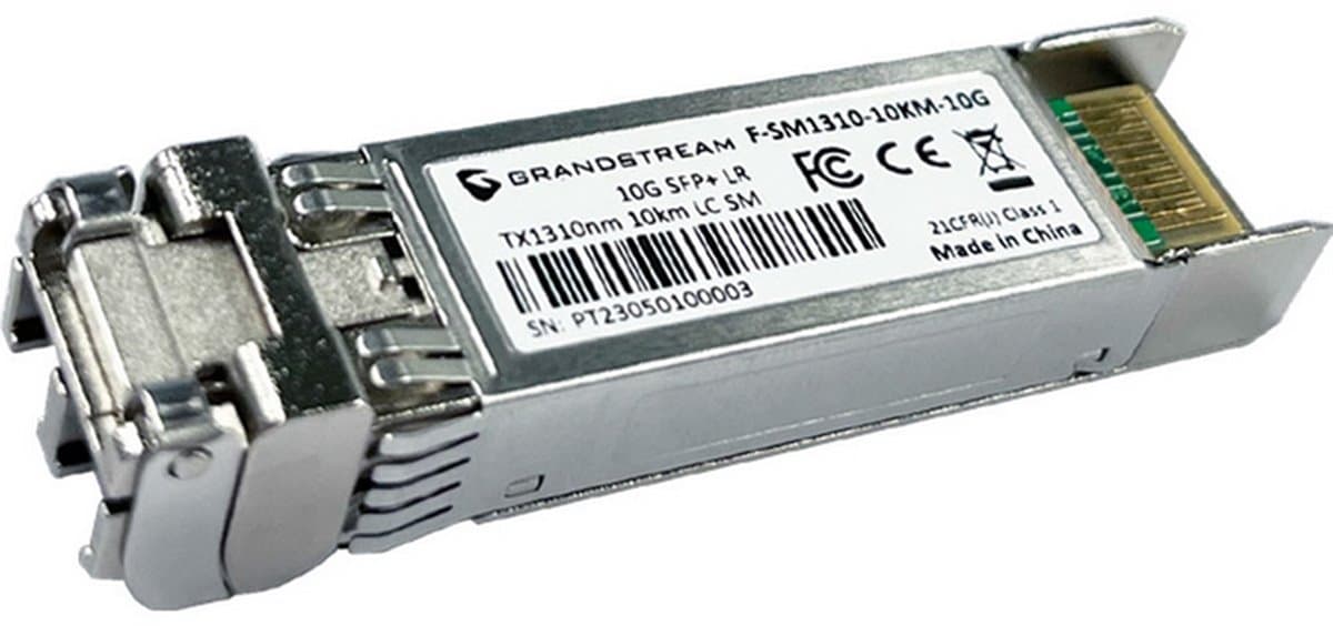 Grandstream SFP+ optický modul, single mód, 10km, 10Gbps