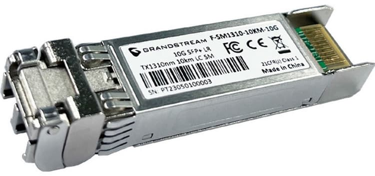 Grandstream SFP+ optický modul, single mód, 10km, 10Gbps
