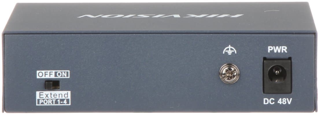Hikvision DS-3E0105P-E/M(B) PoE Switch, 4x PoE, 35W