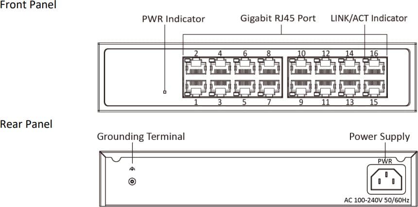 Hikvision DS-3E1516-EIV3 Smart managed switch