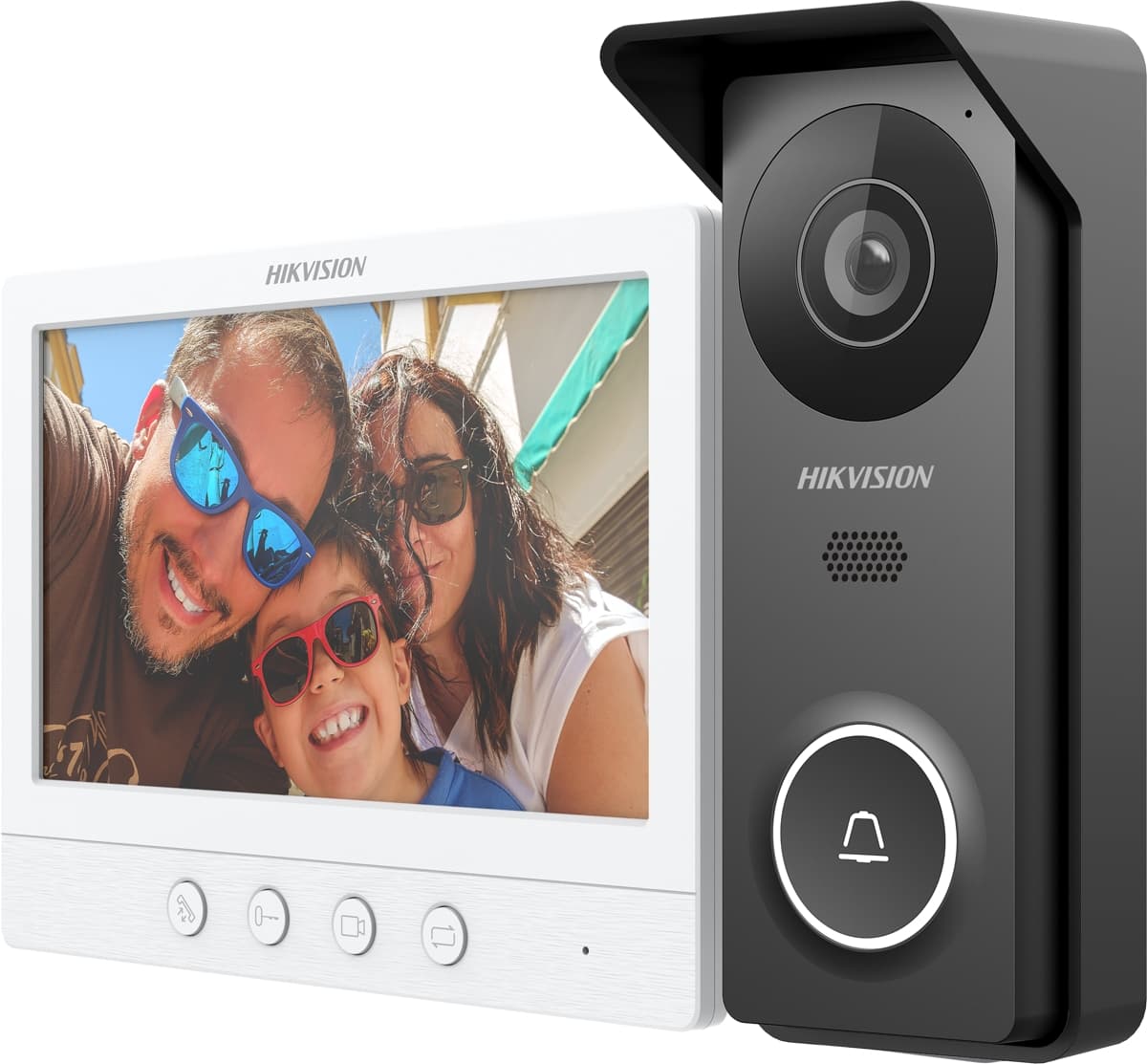 Hikvision DS-KIS213(B), Sada video interkomu, 4-drát