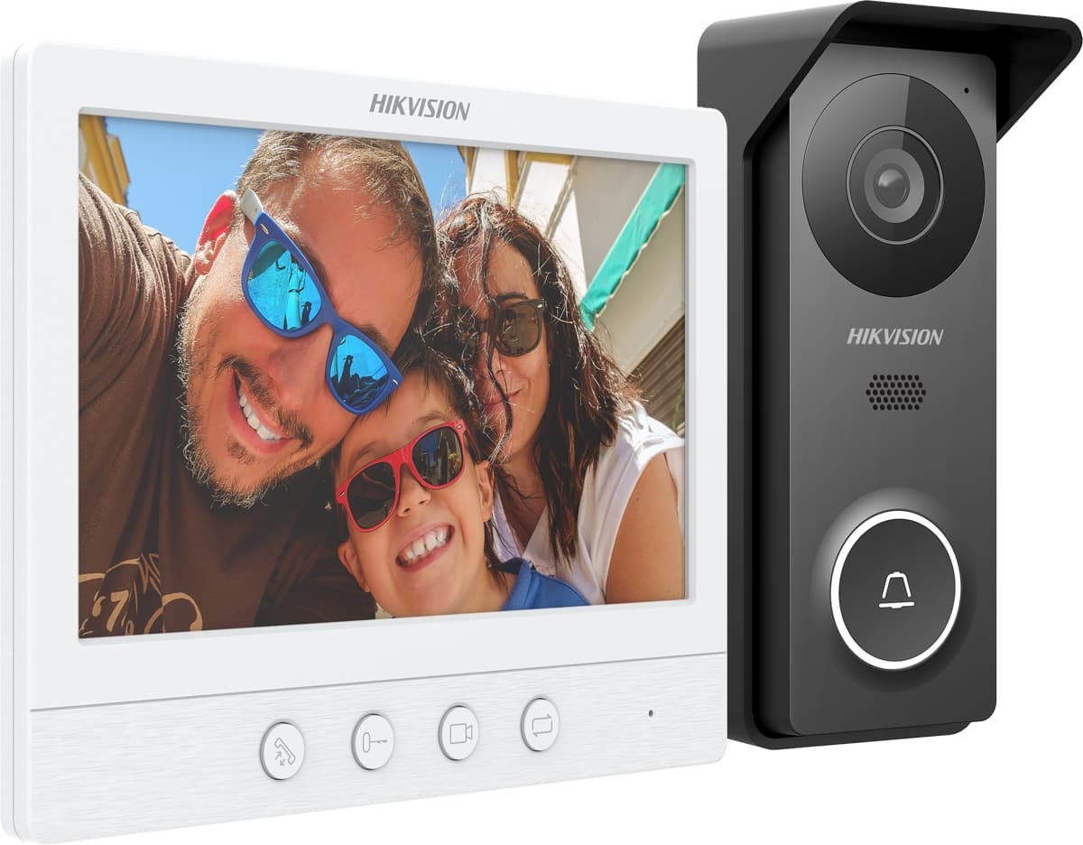 Hikvision DS-KIS213(B), Sada video interkomu, 4-drát