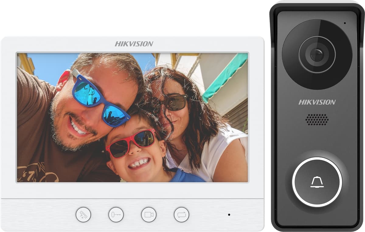 Hikvision DS-KIS213(B), Sada video interkomu, 4-drát