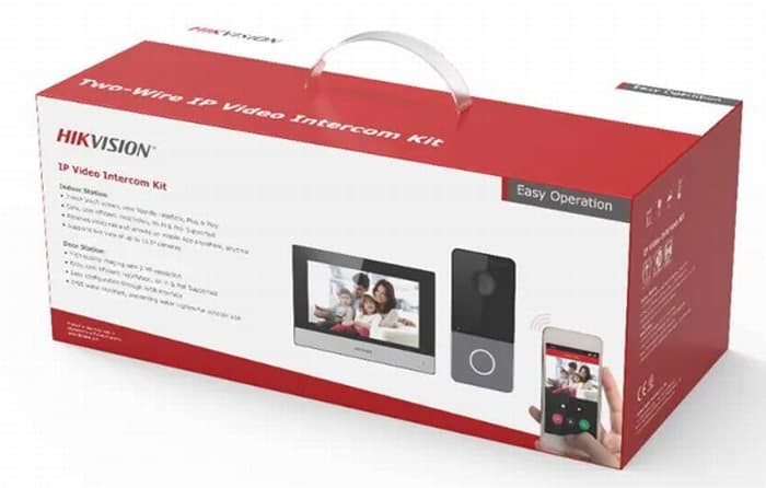 Hikvision DS-KIS603-P(C) - sada IP video interkomu