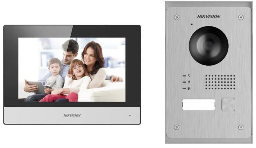Hikvision DS-KIS703Y-P - sada video interkomu, 2-drát