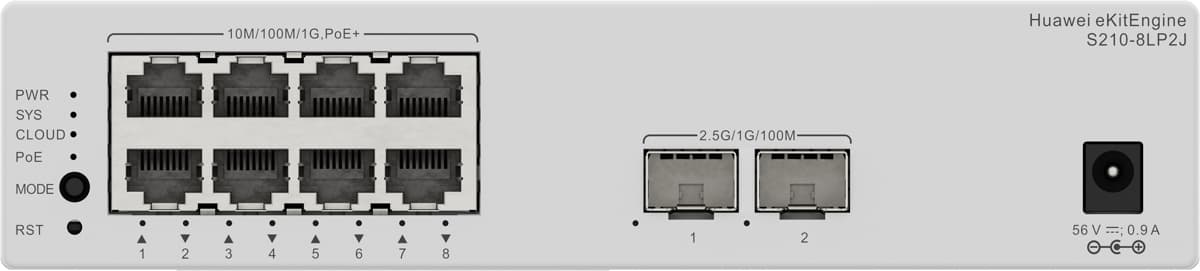 Huawei S210-8LP2J Gbit Cloud PoE Switch