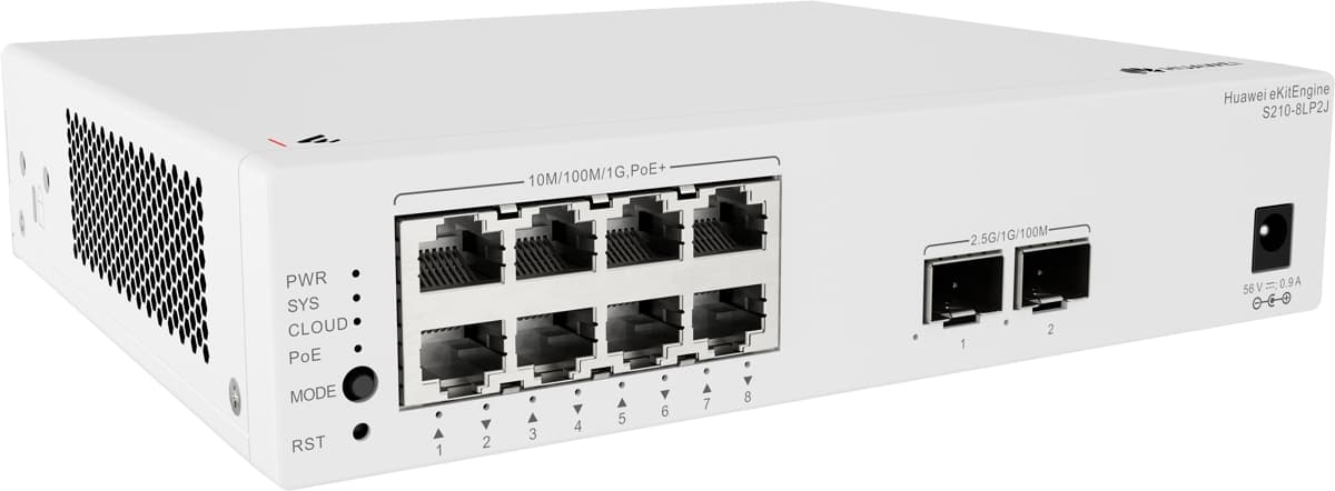 Huawei S210-8LP2J Gbit Cloud PoE Switch