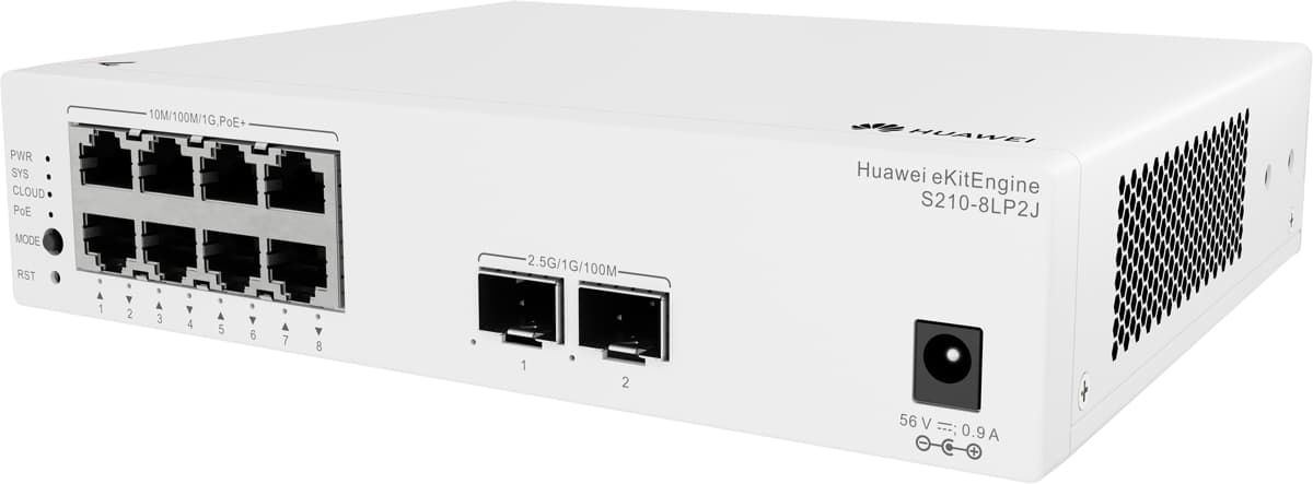 Huawei S210-8LP2J Gbit Cloud PoE Switch