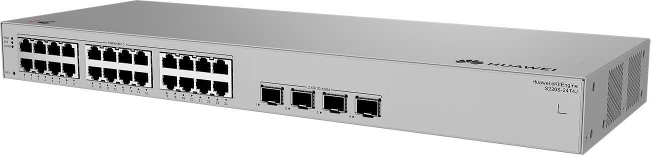 Huawei S220S-24T4J Gigabitový switch, 4x 2.5G SFP