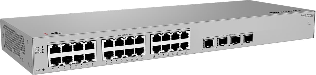 Huawei S220S-24T4J Gigabitový switch, 4x 2.5G SFP