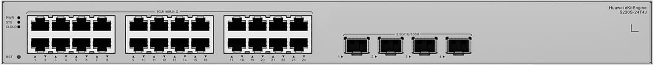 Huawei S220S-24T4J Gigabitový switch, 4x 2.5G SFP