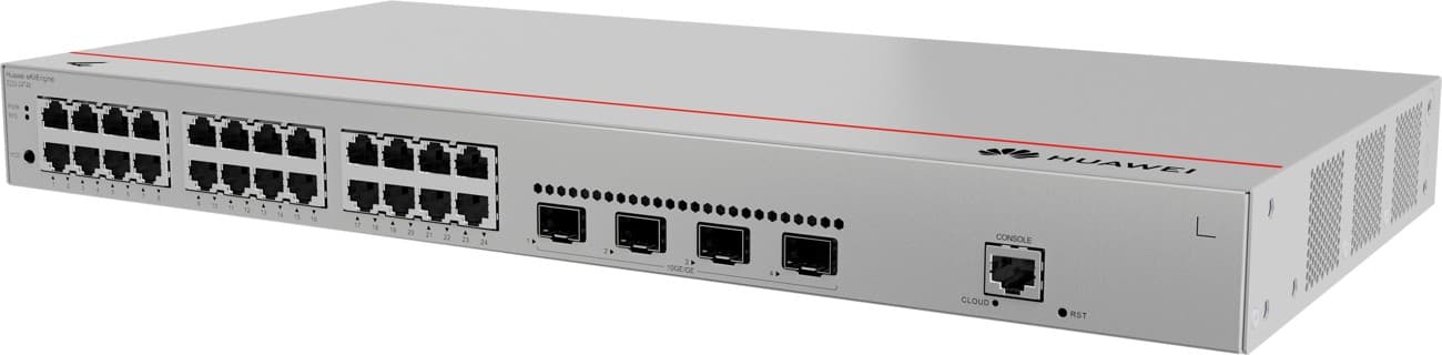 Huawei S220S-24T4JX Gigabitový switch, 2x 2.5G SFP, 2x SFP+