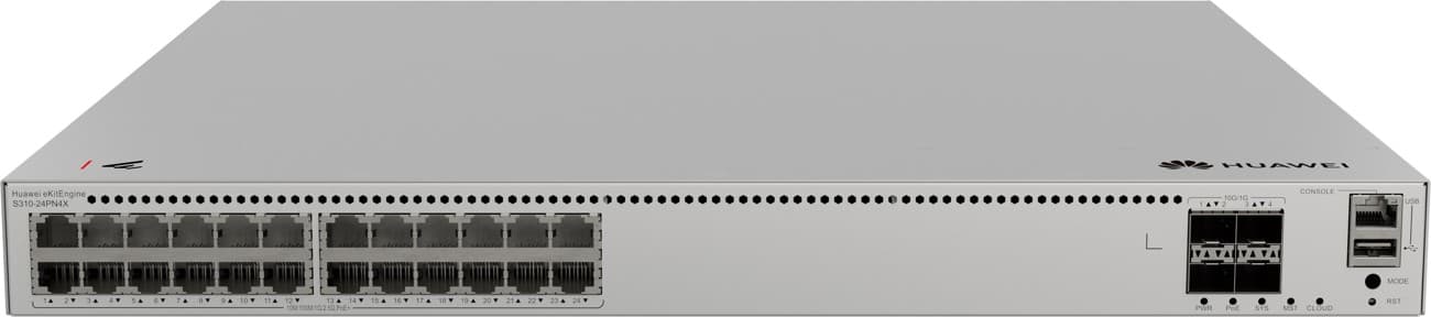 Huawei S310-24PN4X 2.5G PoE switch, 4x SFP+