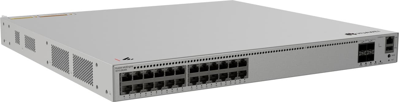 Huawei S310-24U4X, Gigabitový PoE smart switch, 4x SFP+
