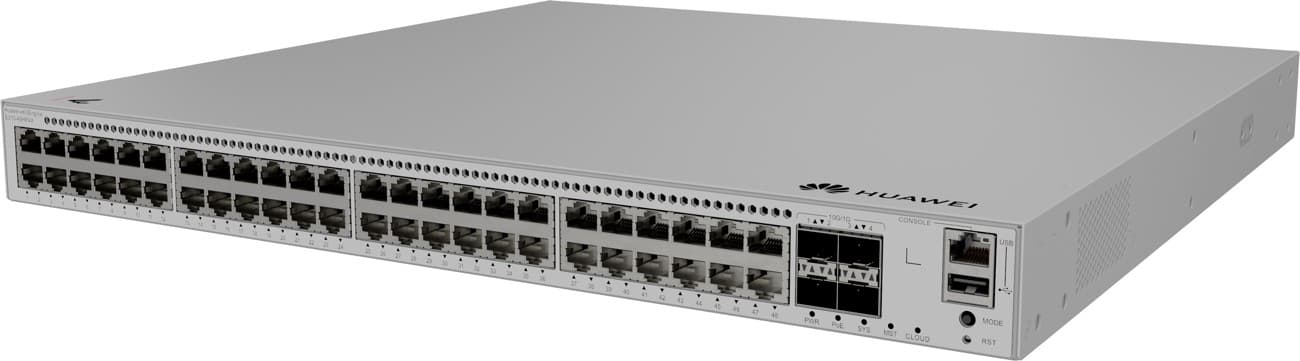 Huawei S310-48HP4X, Gigabitový PoE smart switch, 4x SFP+