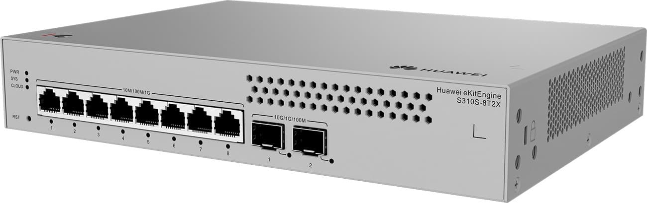 Huawei S310S-8T2X Gigabitový switch, 2x SFP+