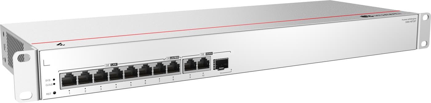 Huawei S380-H8T3ST multi-service router, 3x WAN, 8x LAN