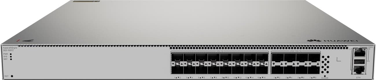 Huawei S620-16X8YZ, 10G optický smart switch, 8x SFP28