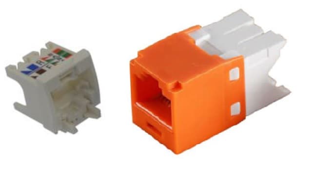 Keystone CAT.5e OEM oranžový pro PANDUIT Mini-Com