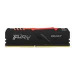 KINGSTON 32GB 3600MHz DDR4 CL18 DIMM FURY Beast RGB