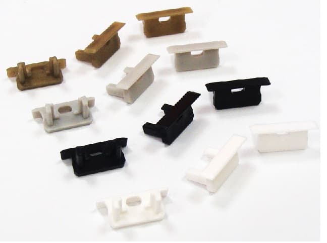 Koncovka pro Hlinikový profil rohový-šedá